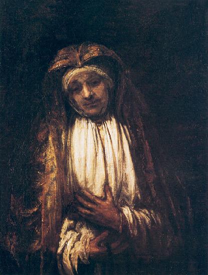 REMBRANDT Harmenszoon van Rijn The Virgin of Sorrow